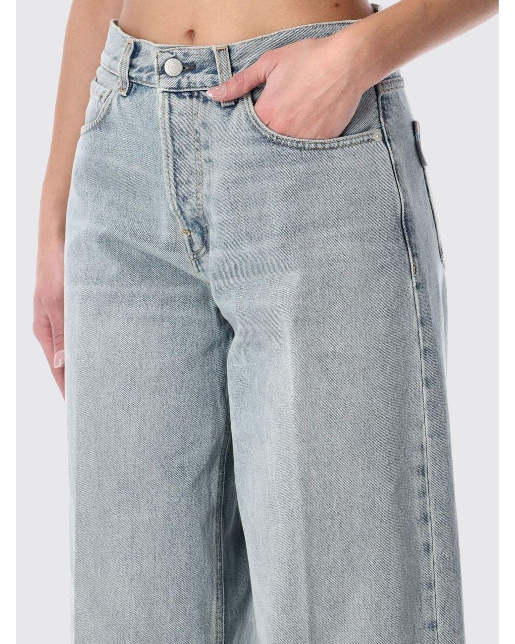 Haikure Blue Wide-Leg Jeans