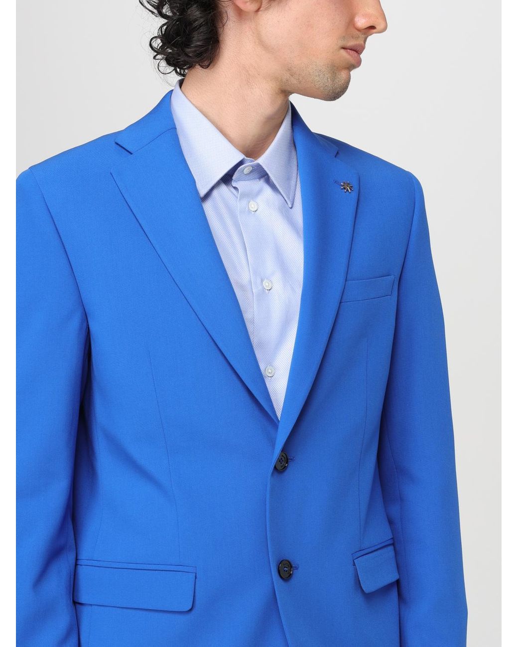 Manuel Ritz Blue Suit for men