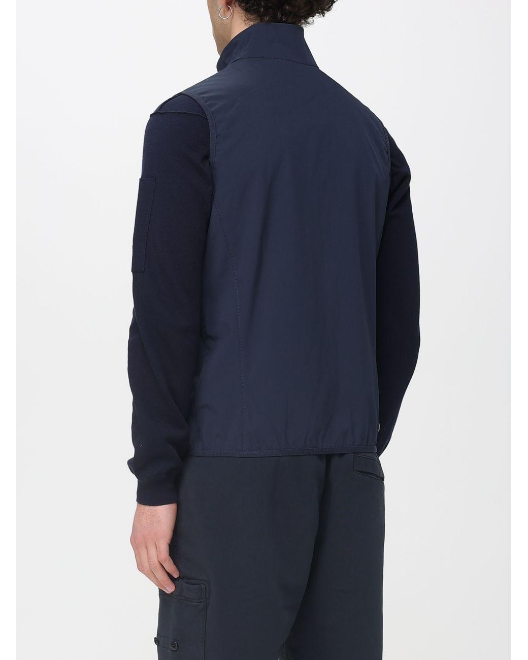 Colmar Blue Stretch Technical Fabric Vest for men
