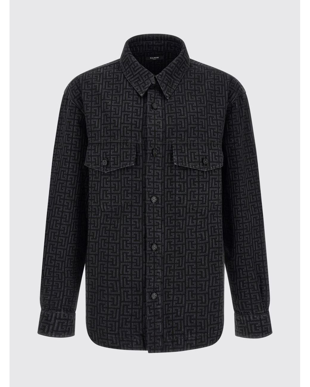 Camicia di Balmain in Blue da Uomo