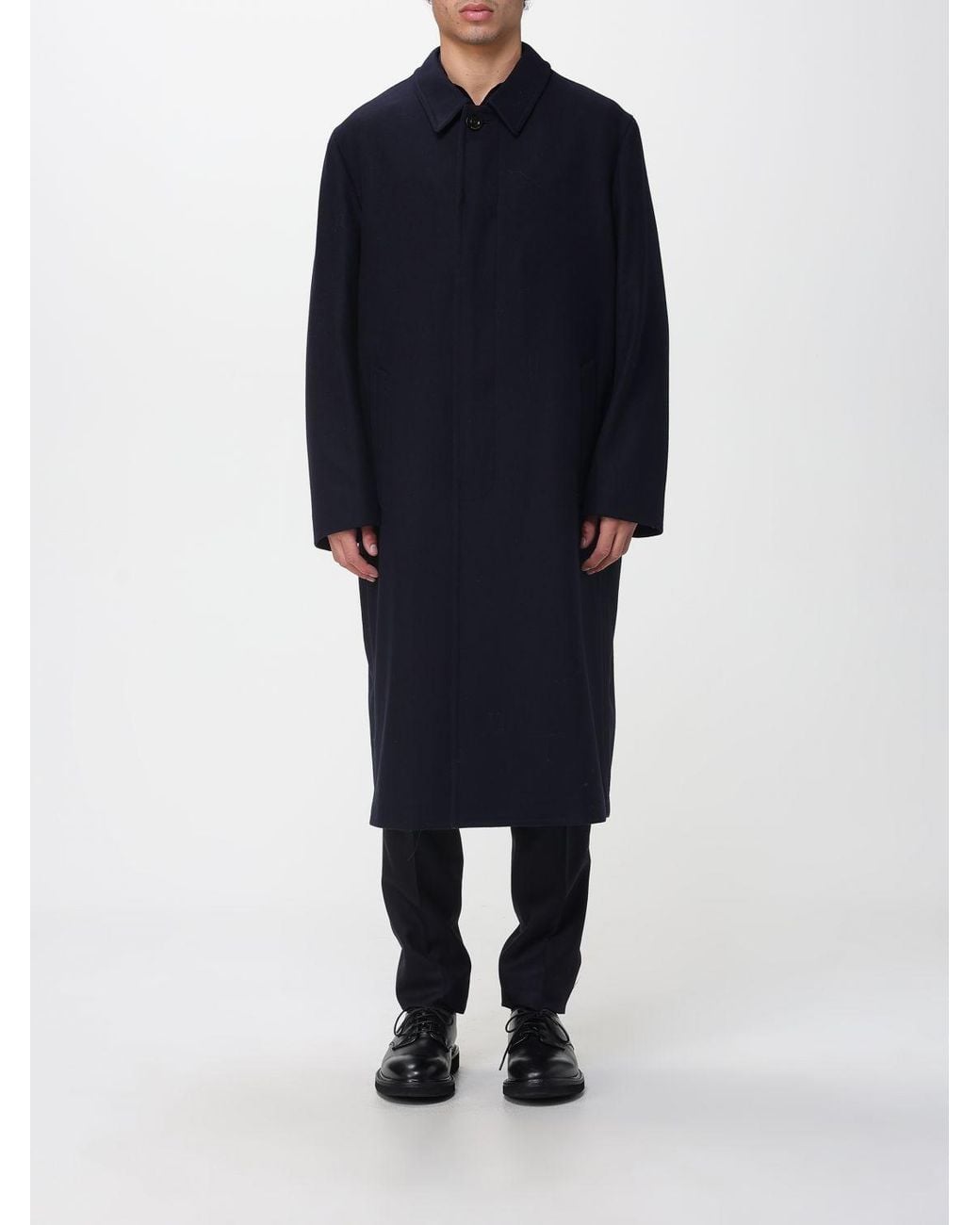 Boglioli Blue Coat for men