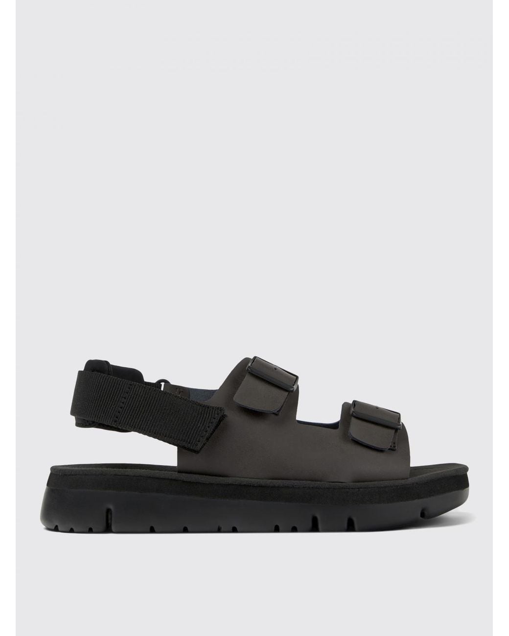 Camper Black Oruga Sandal for men