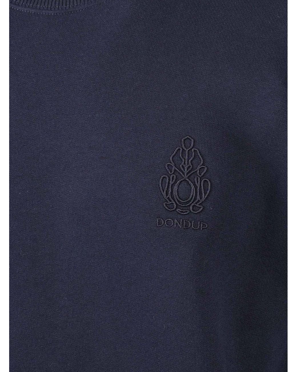 Dondup Blue Sweatshirt for men