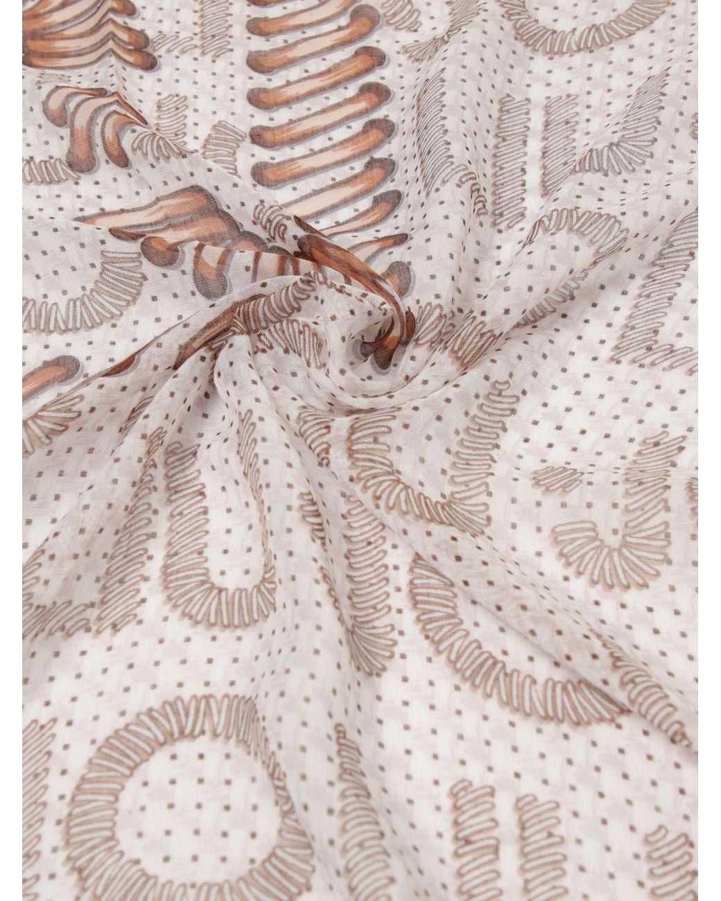 Liu Jo Blue Printed Foulard