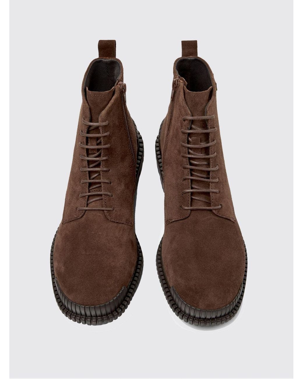 Camper Brown Pix Suede Ankle Boot for men