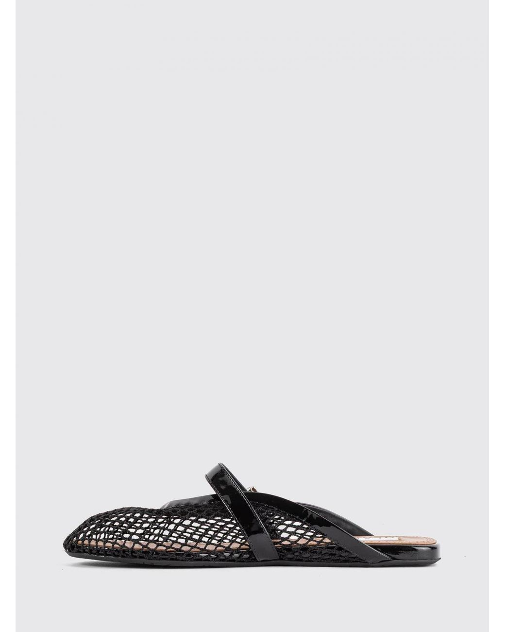 Alaïa White Mesh Ballet Flats
