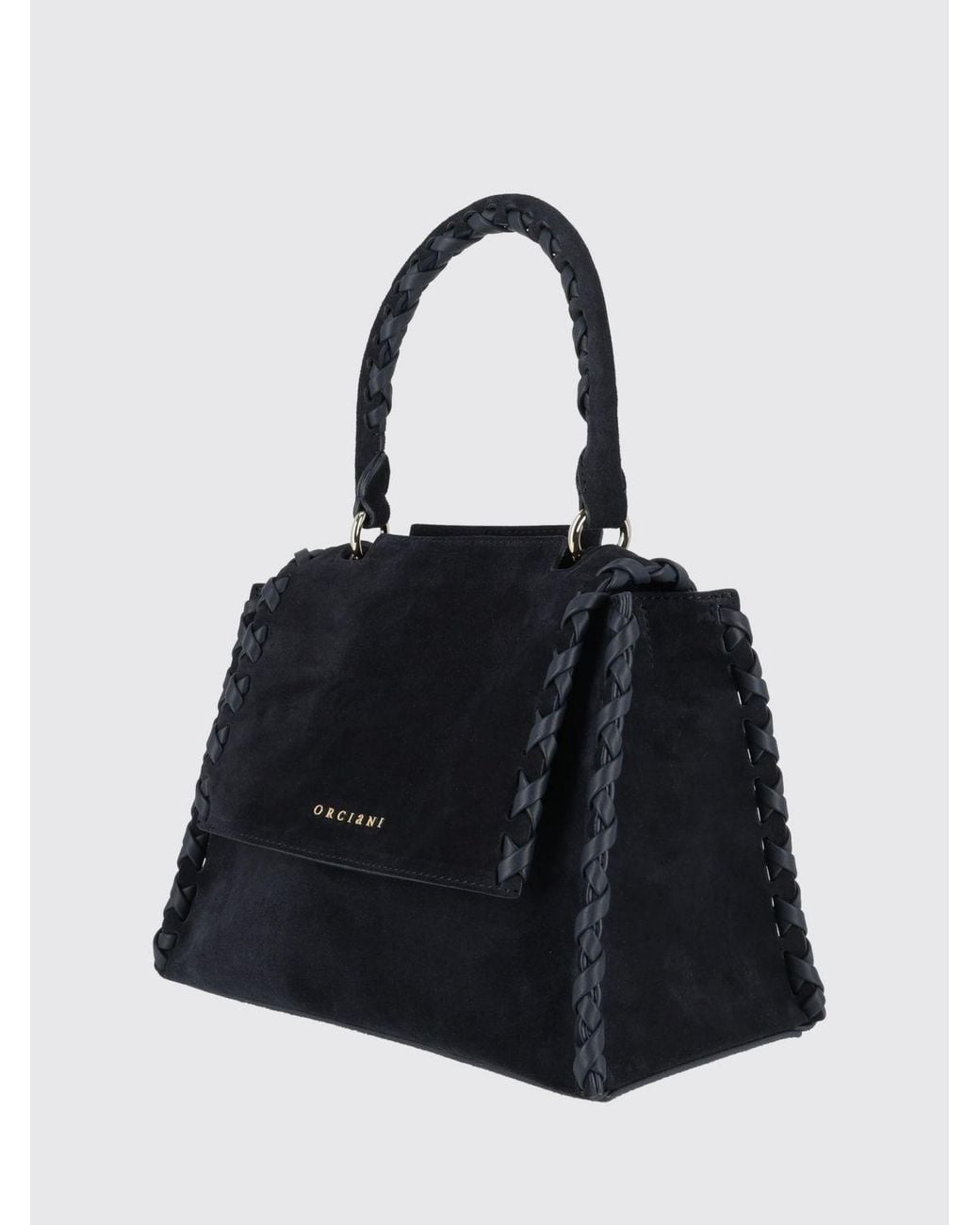 Orciani Black Shoulder Bag
