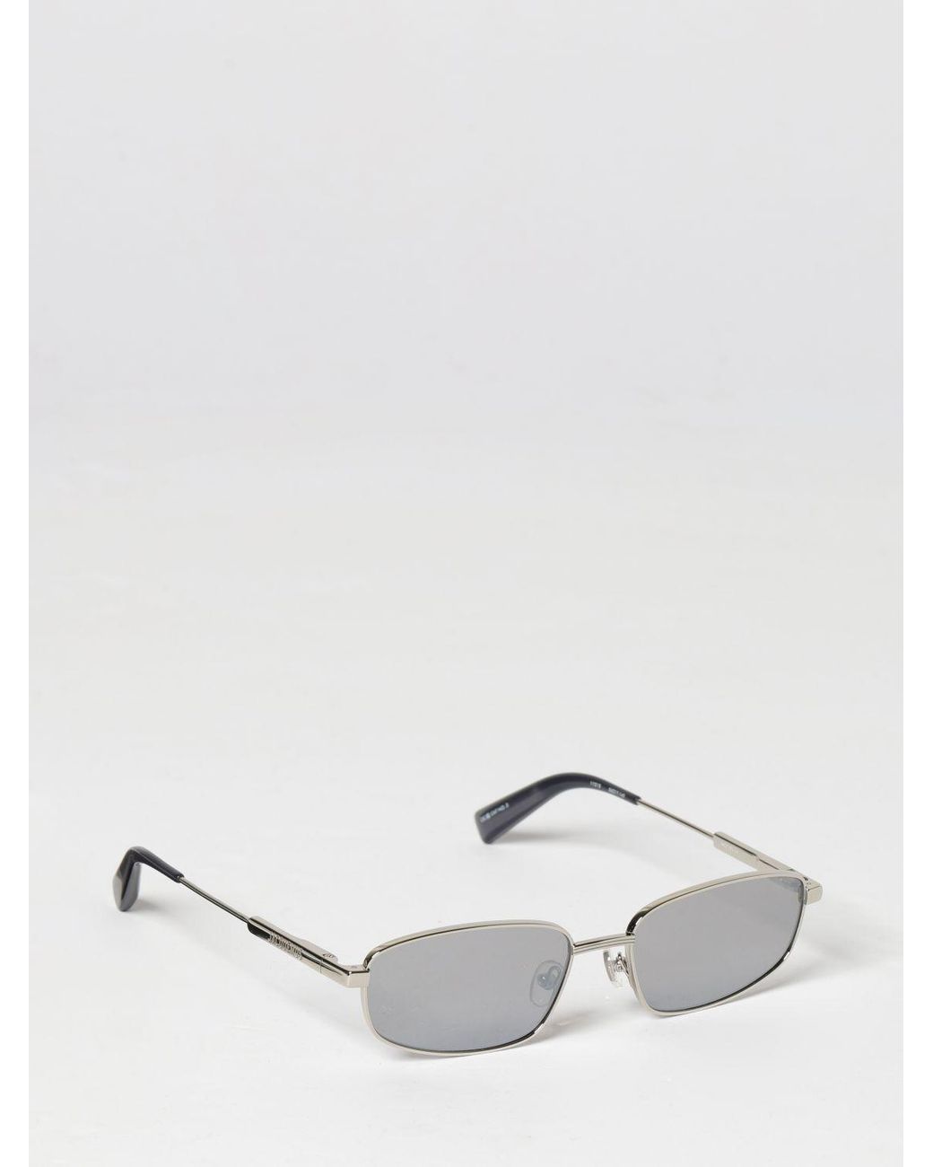 Jacquemus White Sera Rectangular Frame Sunglasses