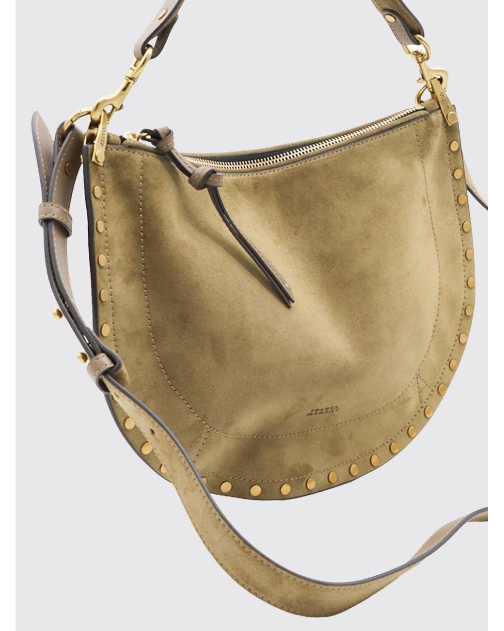 Isabel Marant Gray Oskan Hobo Bag