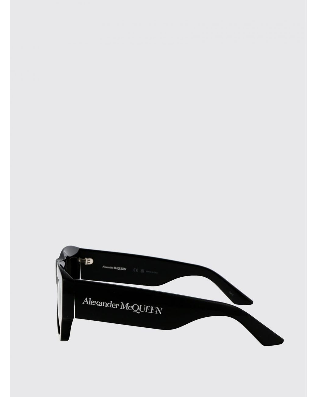 McQueen Black Sunglasses Am0449S for men