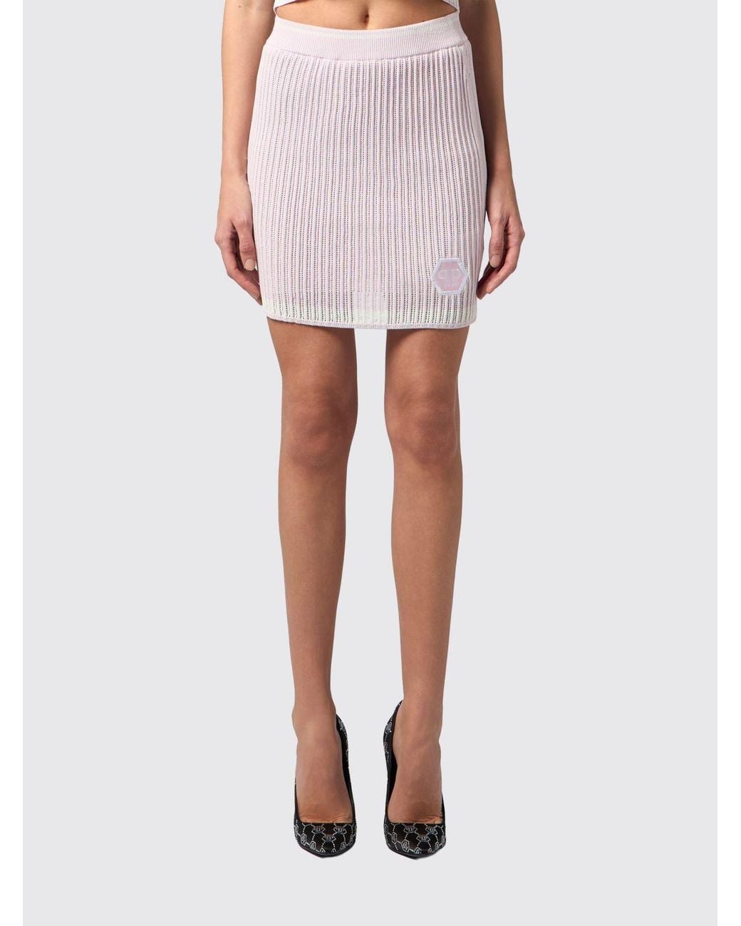 Philipp Plein Pink Skirt