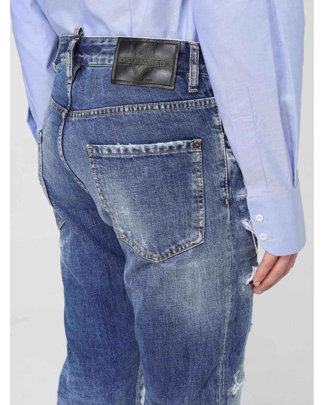 Jeans Homme DSquared² pour homme en coloris Blue