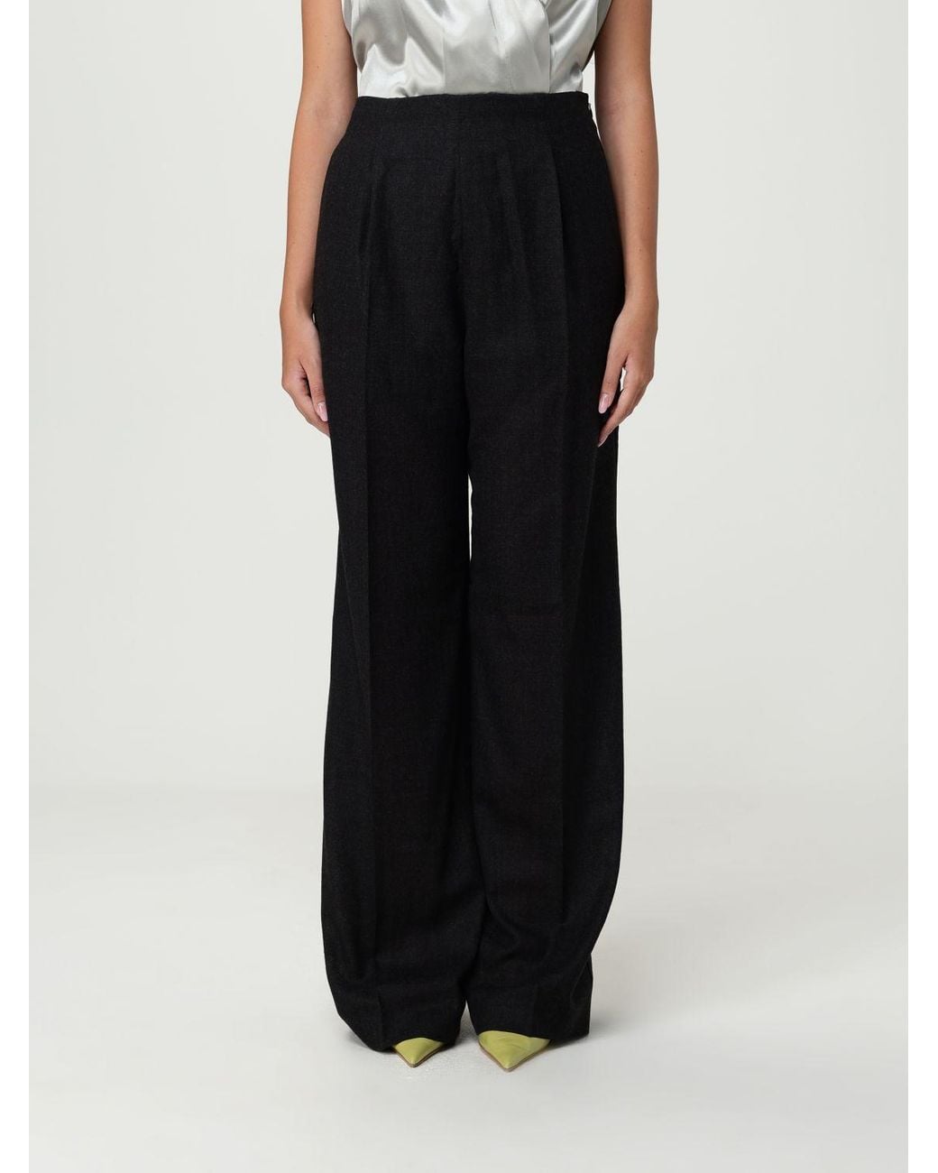 Alberta Ferretti Black Trousers