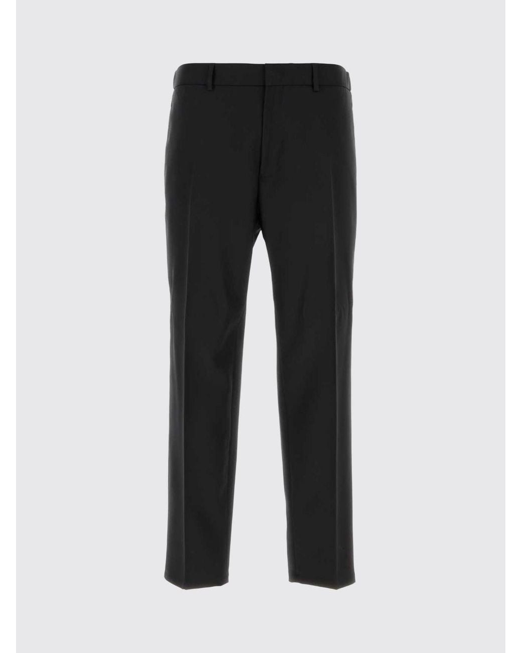 Jil Sander Black Slim-Fit Tailored Trousers for men
