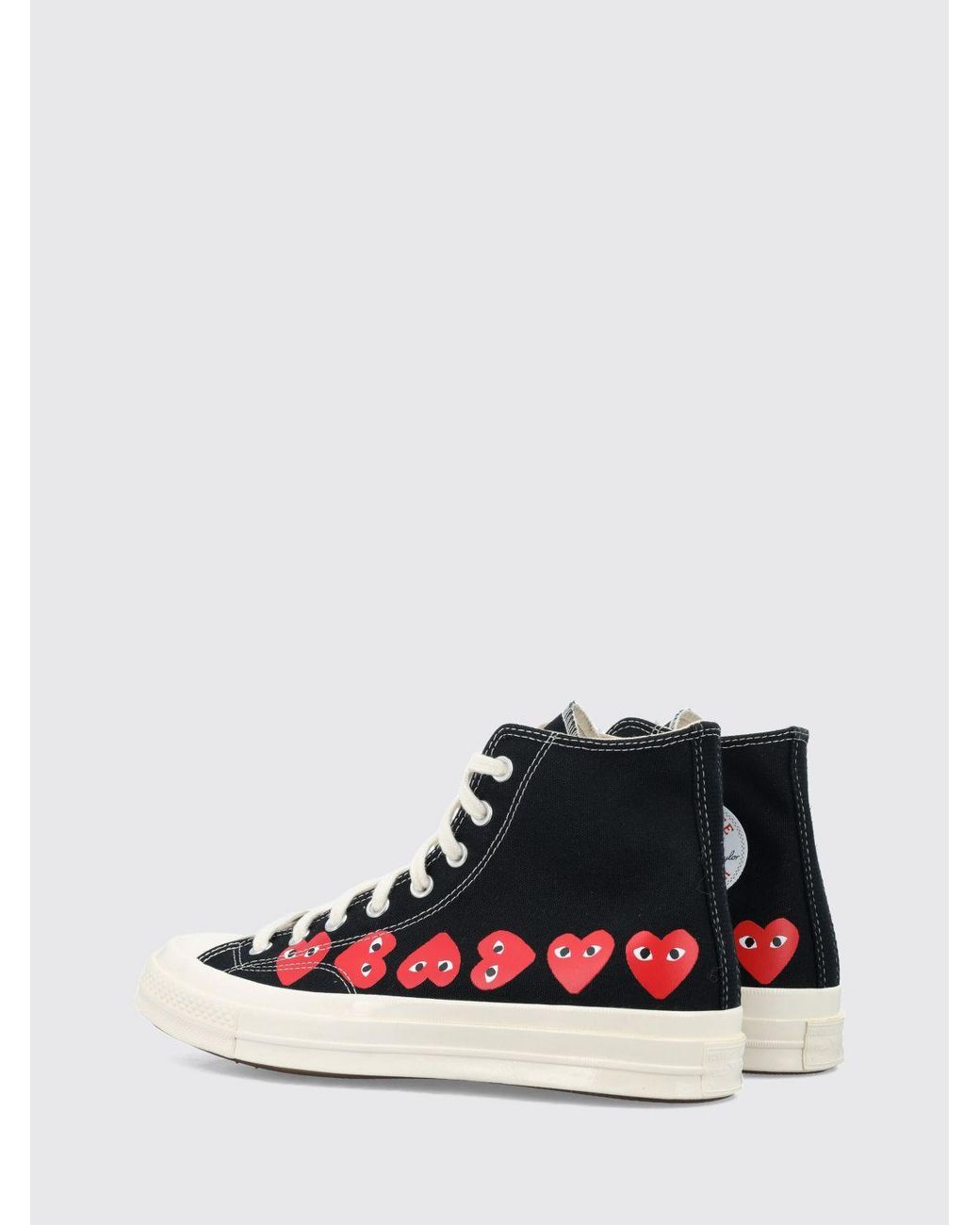 COMME DES GARÇONS PLAY White Chuck 70 High-Top Cotton Canvas Sneakers for men