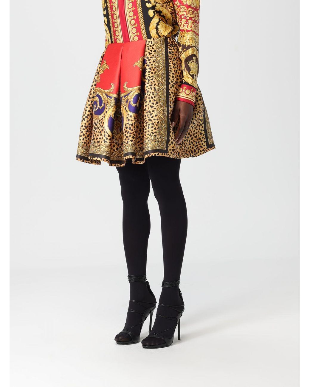 Versace Blue Skirt