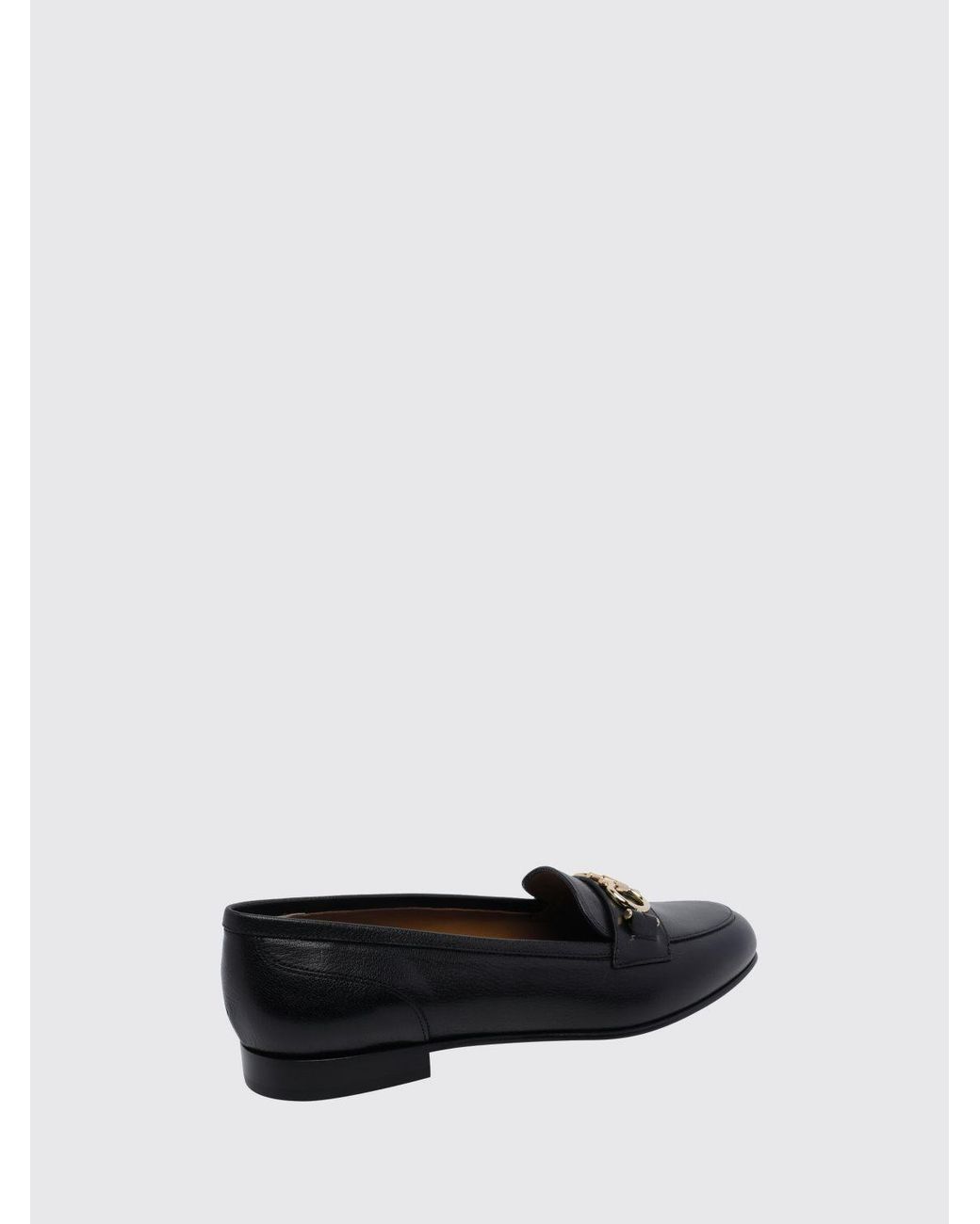 Ferragamo White Bax Smooth Calfskin Loafers With Gancini Ornament