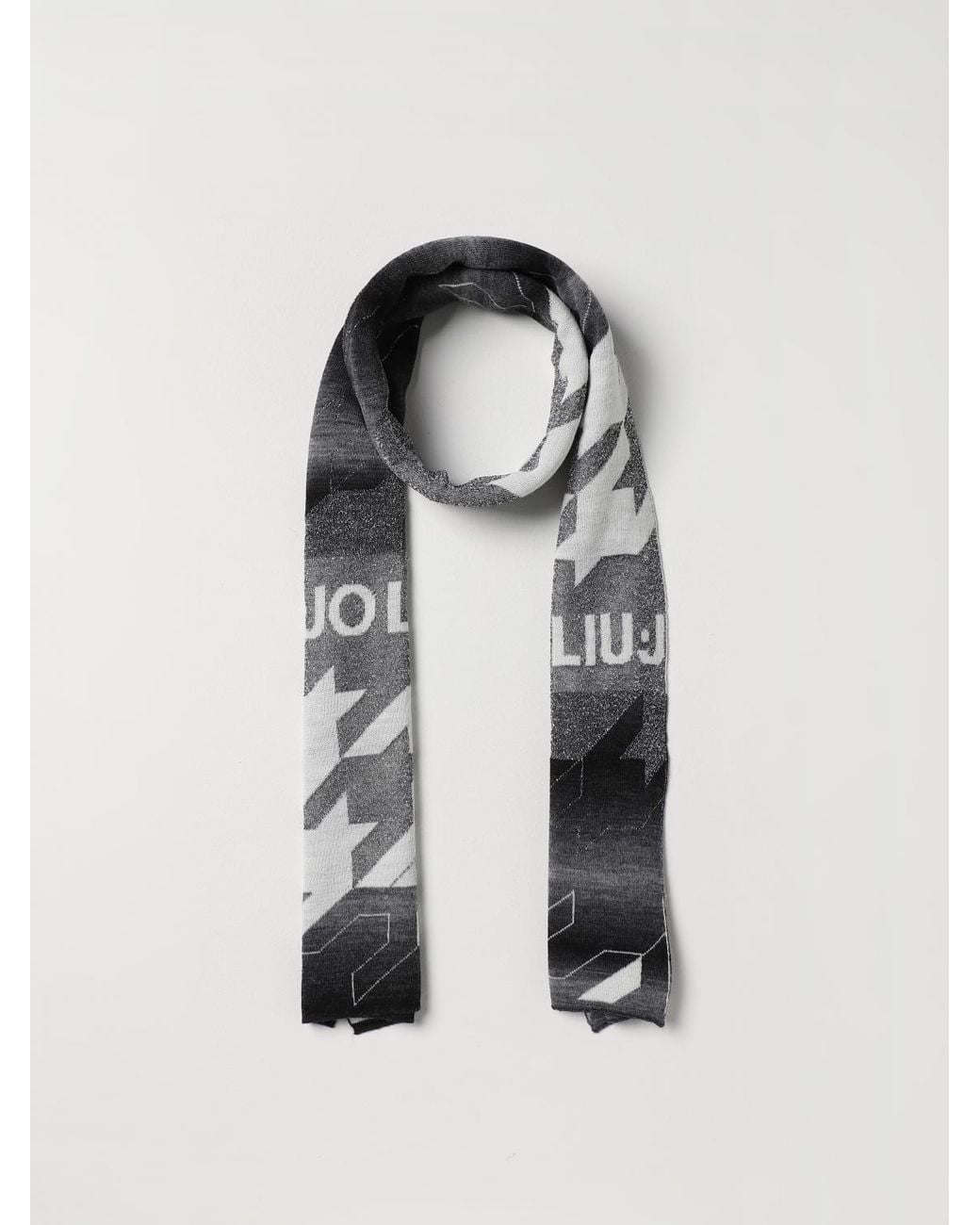 Liu Jo Gray Scarf