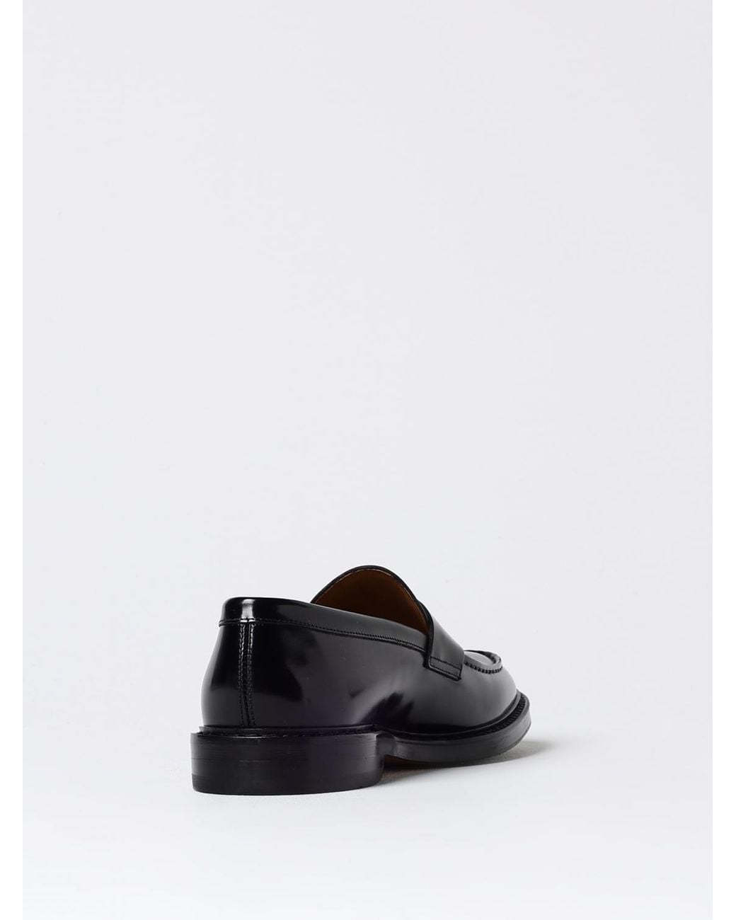 Doucal's Loafer Aus Gebürstetem Leder in Black für Herren