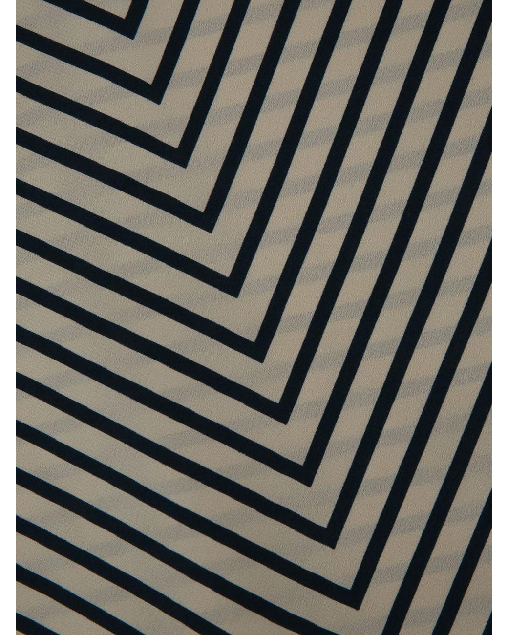 Totême Metallic Striped Silk Square Scarf With Printed Logo