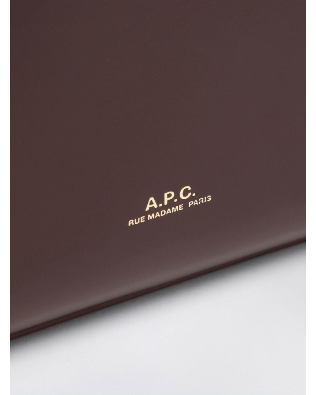 A.P.C. Red Shoulder Bag