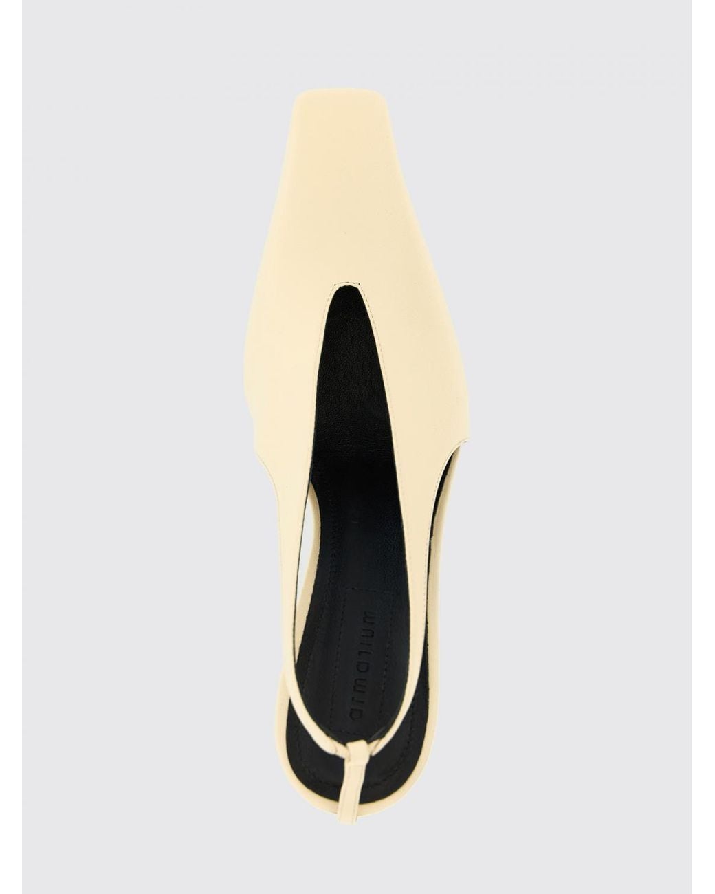 ARMARIUM Natural Nappa Leather Slingback