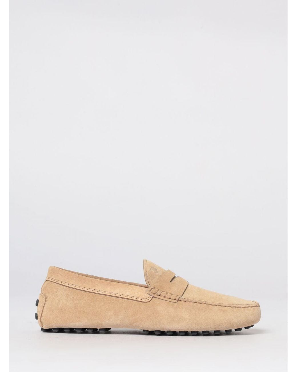 Tod's Natural Suede Loafers for men