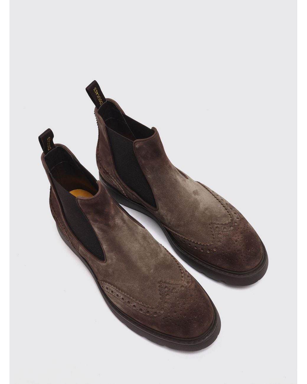 Doucal's Brown Chukka Boots for men