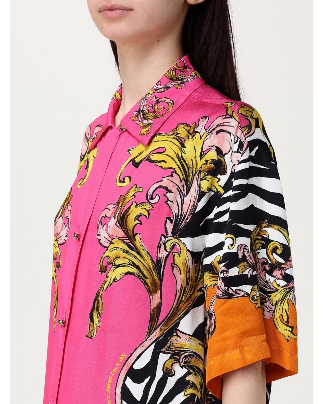 Versace Jeans Couture Pink Shirt
