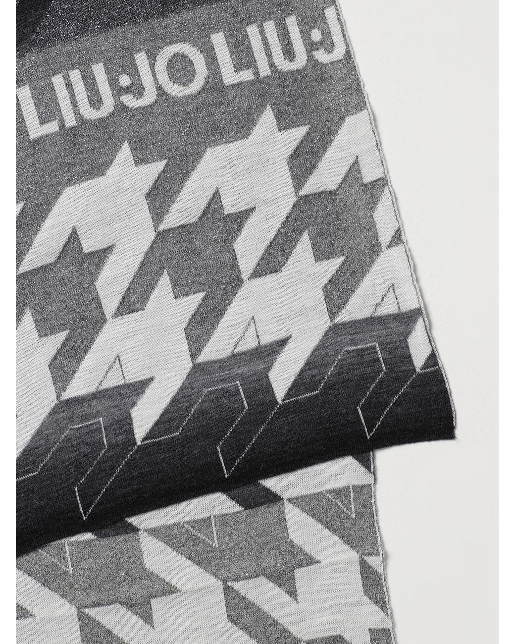 Liu Jo Gray Scarf