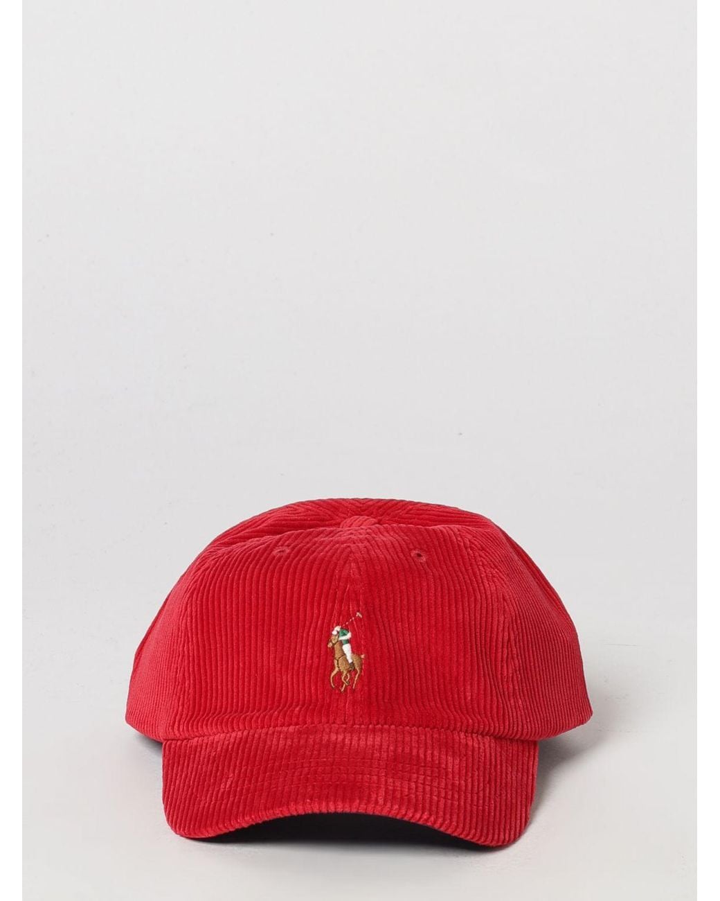 Polo Ralph Lauren Red Hat for men