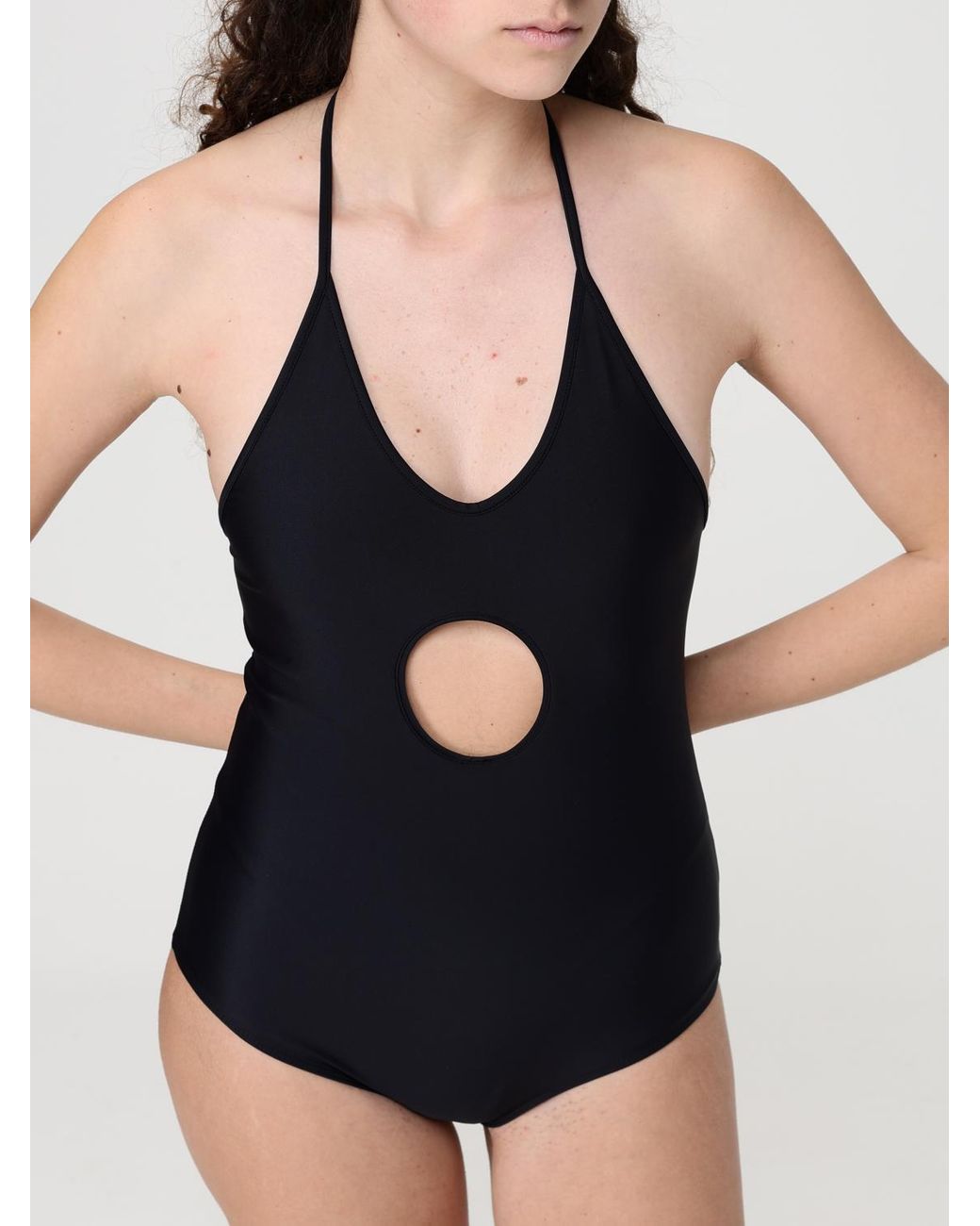 Coperni Black Window Swimsuit