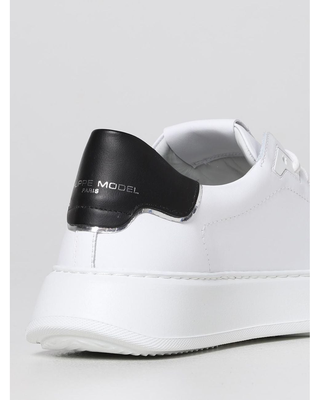 Philippe Model White Trainers for men