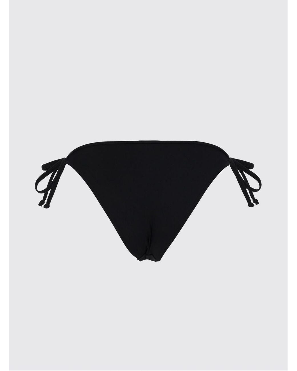 DIESEL Black Slim Fit Polyamide Bikini Bottoms With Adjustable Side Ties