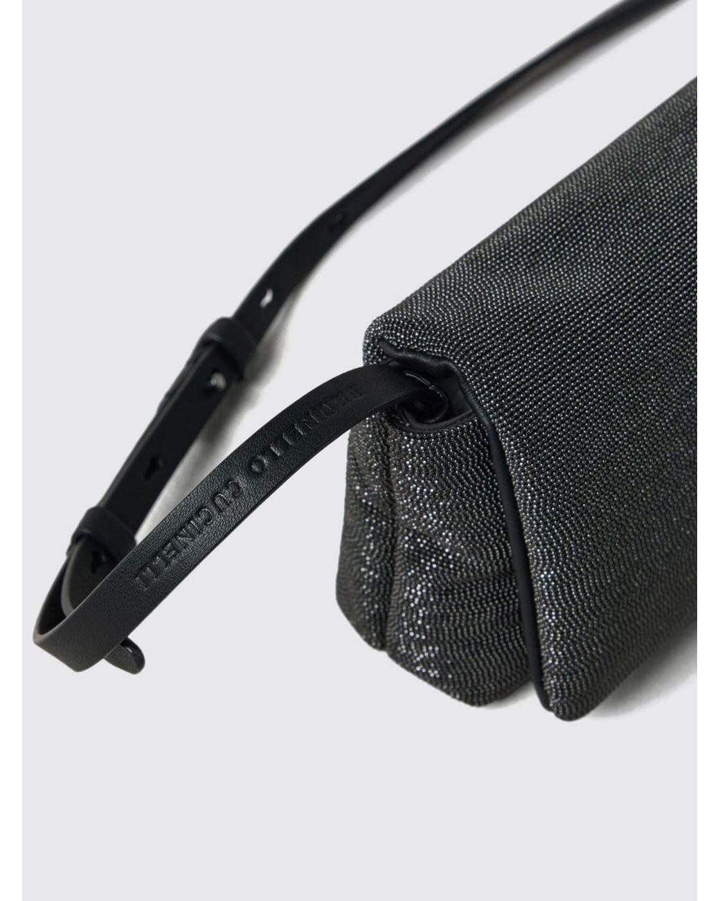 Brunello Cucinelli Black Shoulder Bag