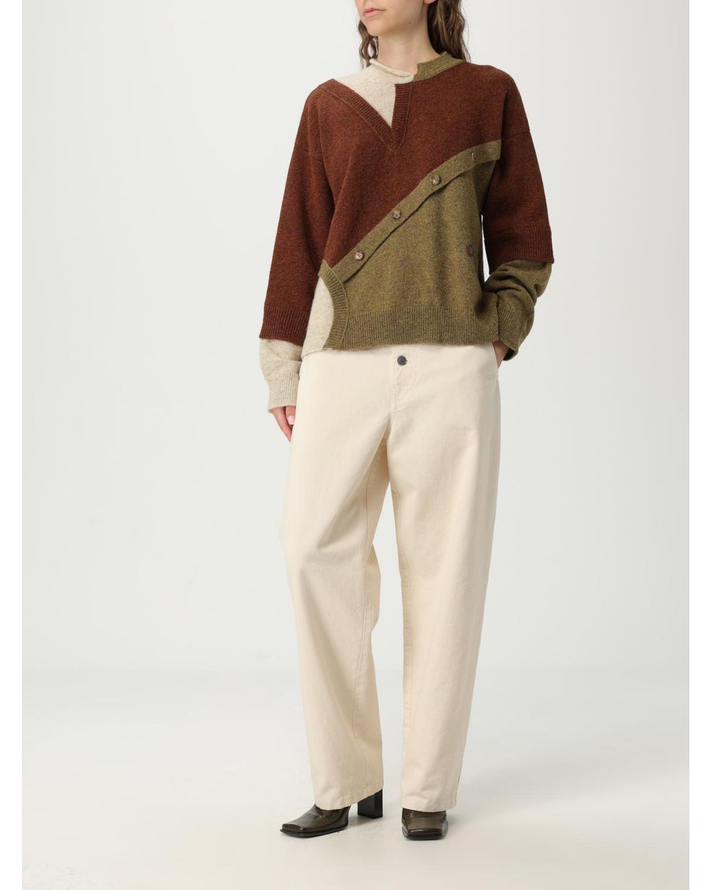 Moschino Couture Natural Trousers