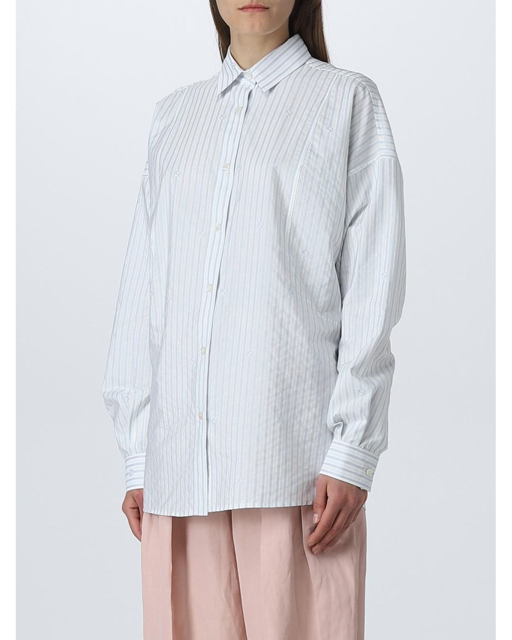 Stella McCartney White Shirt In Cotton
