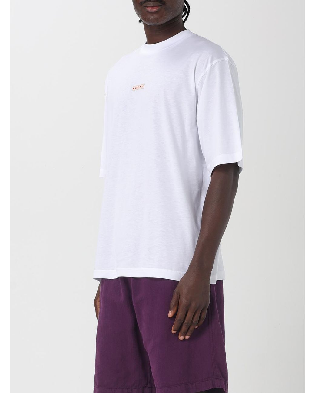 Marni White T-Shirt for men
