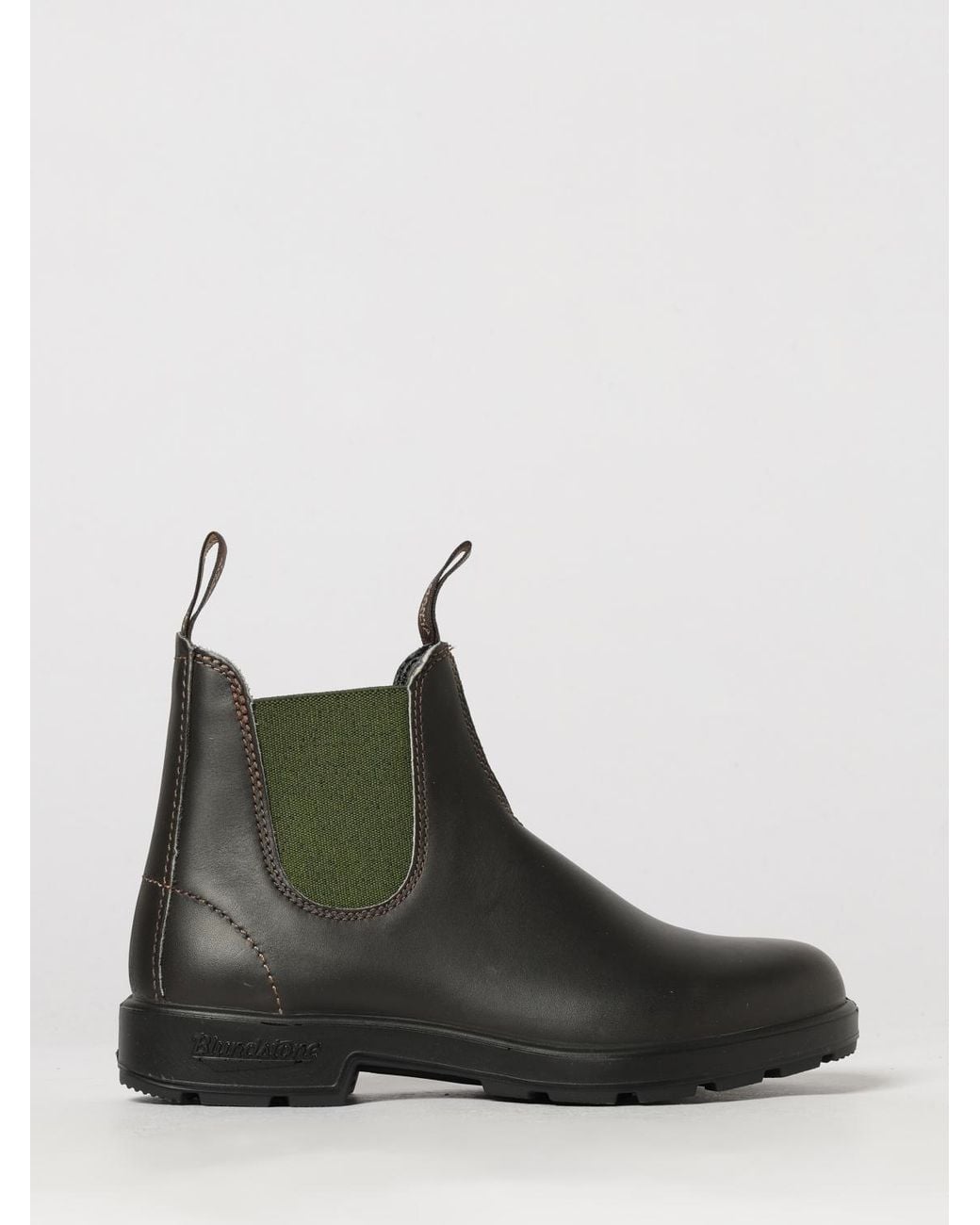 Blundstone Black 1917 Smooth Leather Chelsea Boots With Double Pull Tabs for men