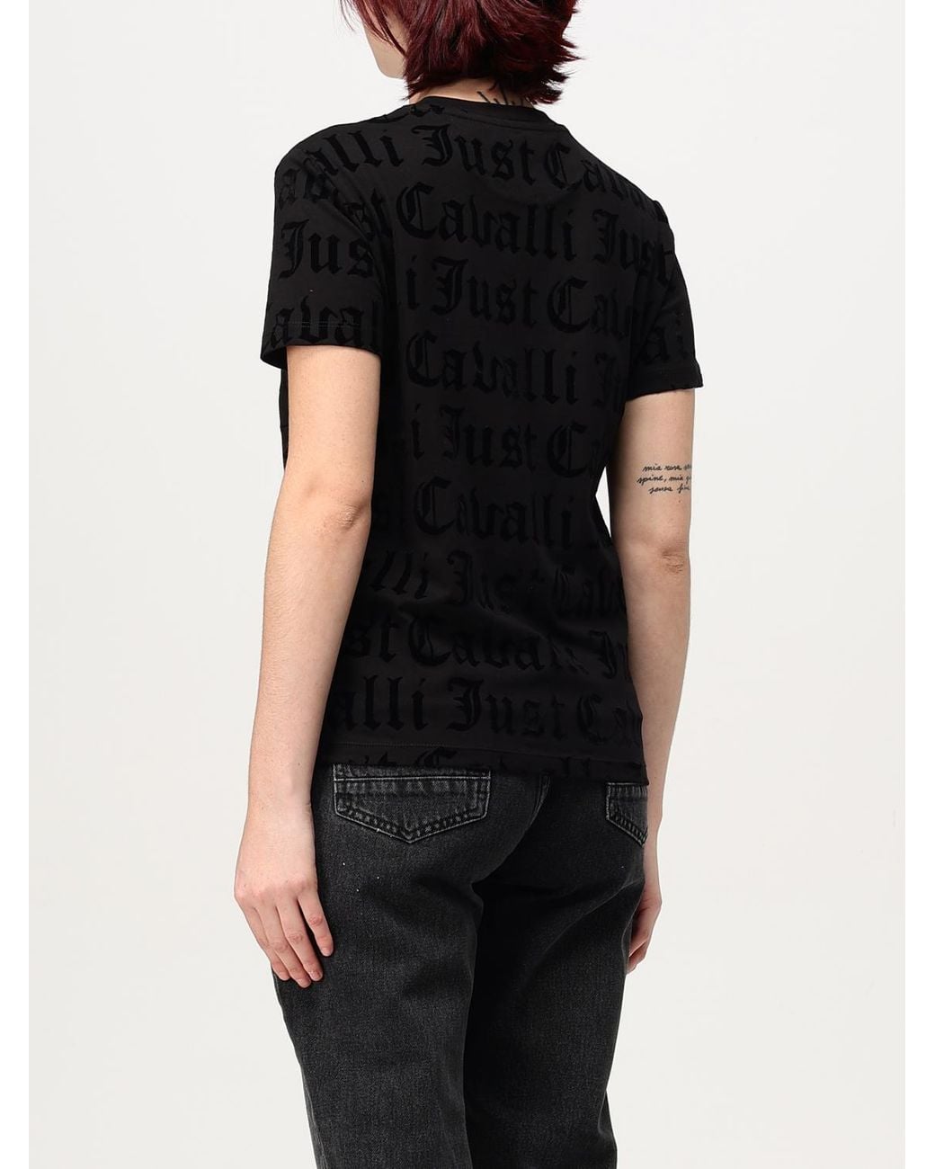 Just Cavalli Black T-Shirt