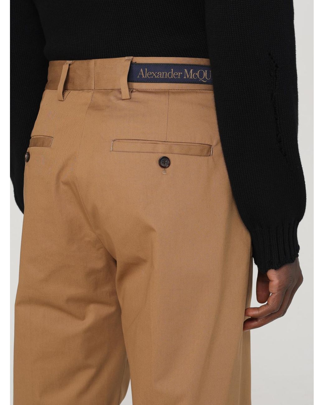 McQueen Multicolor Trousers for men
