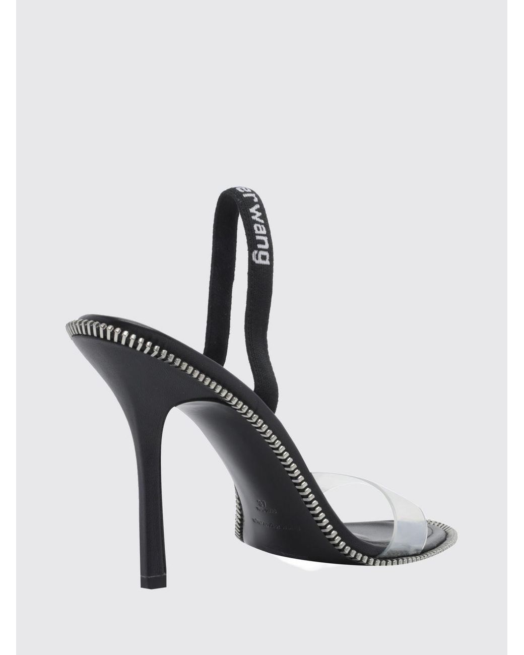 Alexander Wang White Nova Slingback Sandals