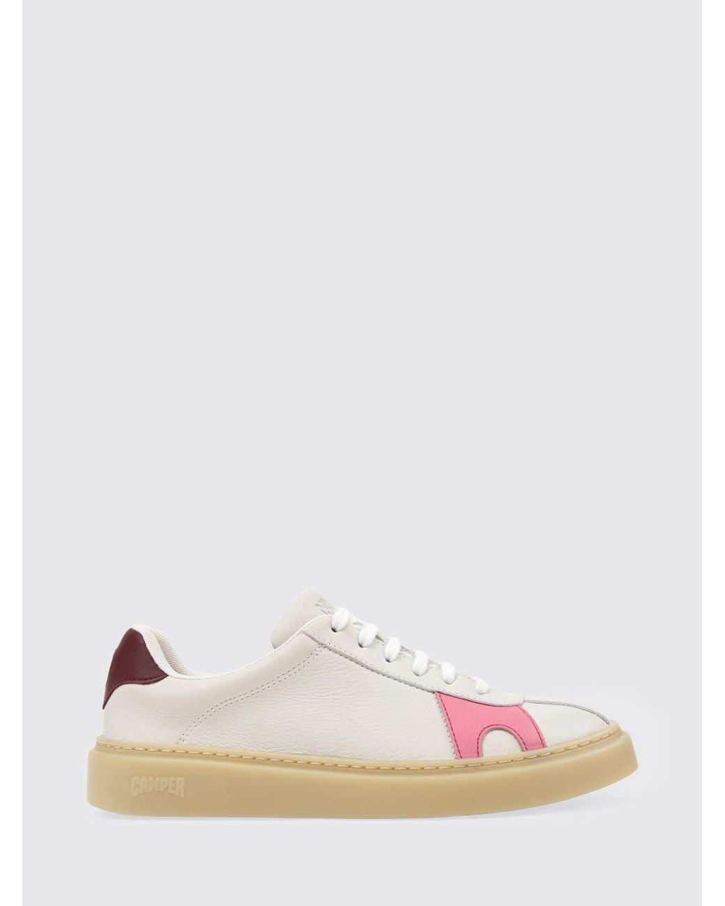 Camper Pink Twins Leather Sneakers