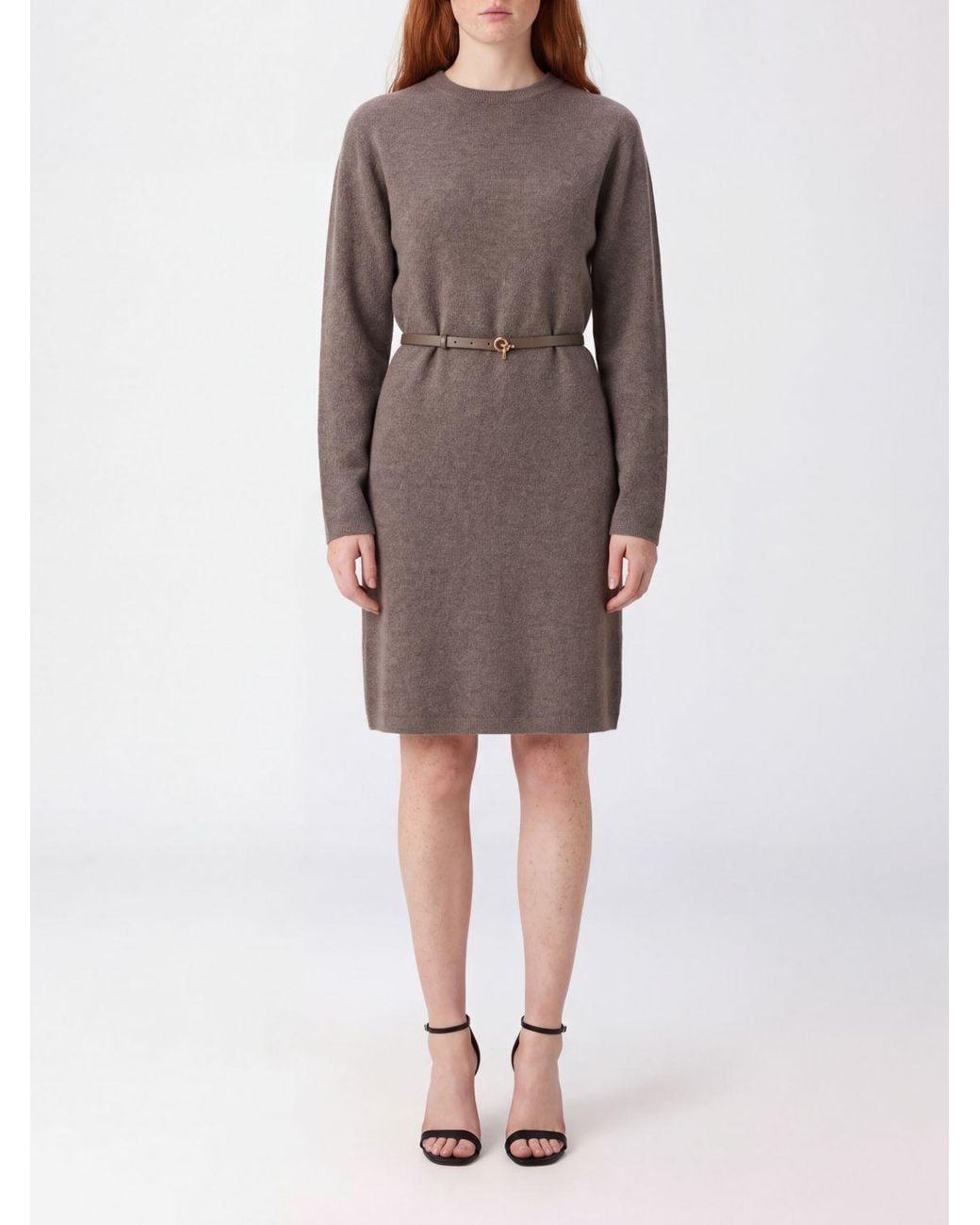 Fabiana Filippi Gray Dress