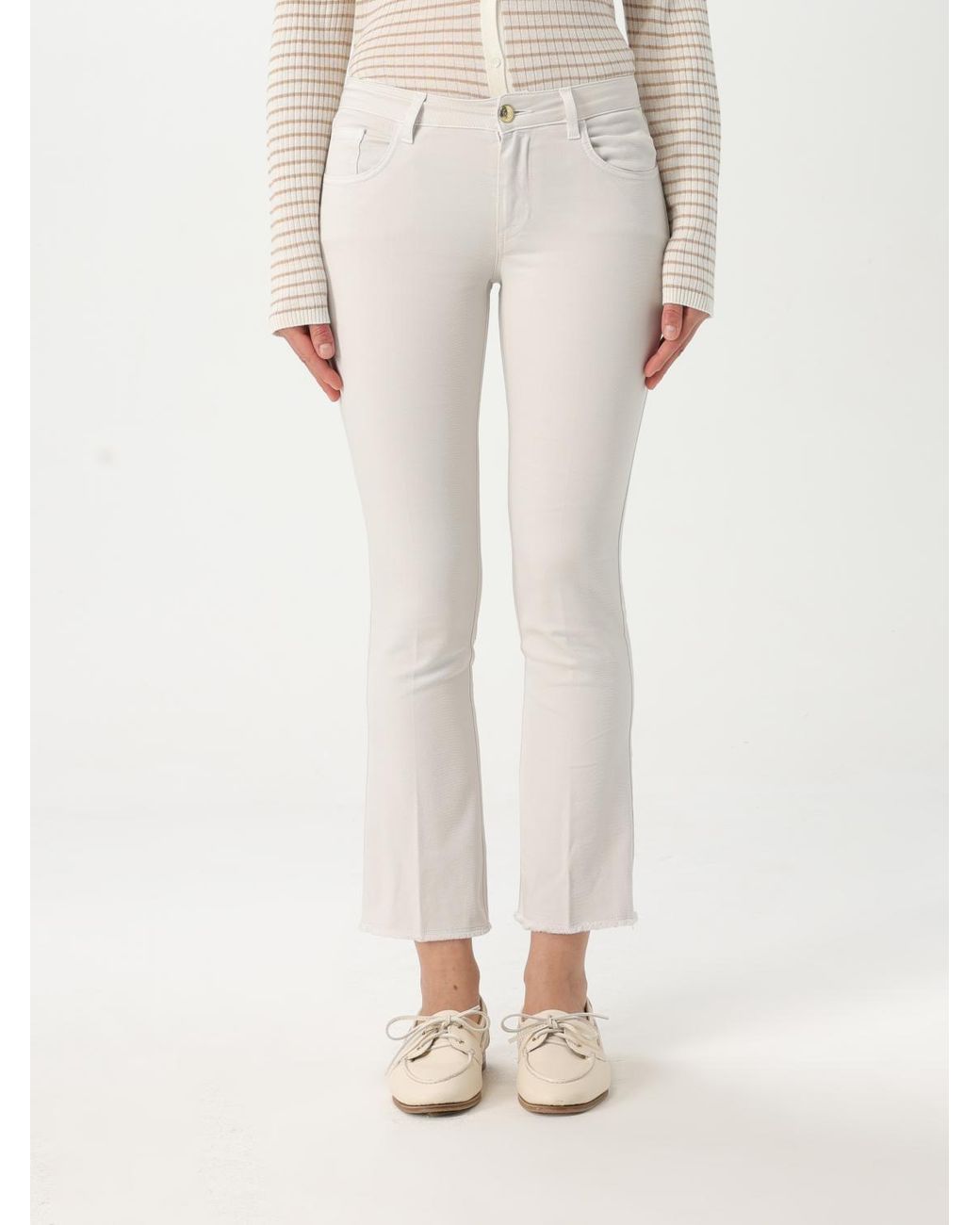 Pantalone di Fay in Natural