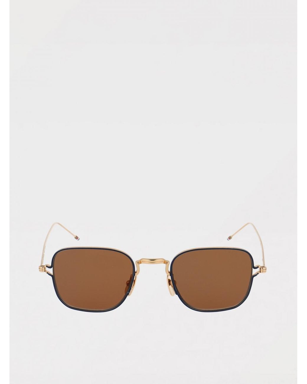Thom Browne White Metal Sunglasses for men