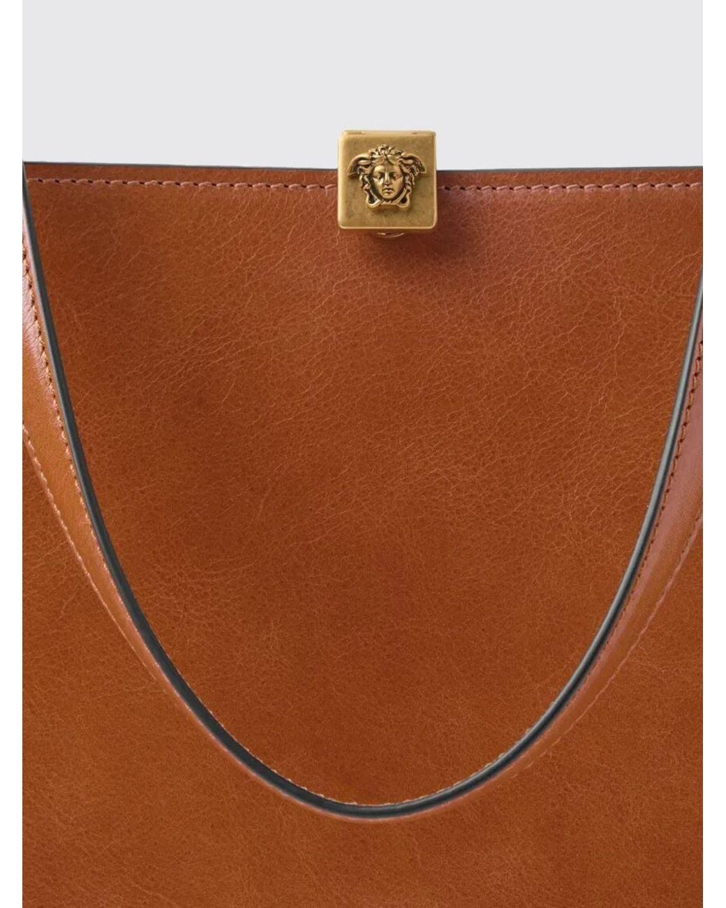 Versace Brown Severine Leather Bag