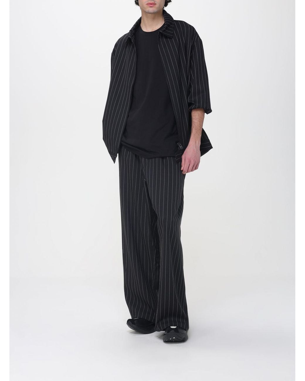 Y-3 Black Basic Cotton T-Shirt for men