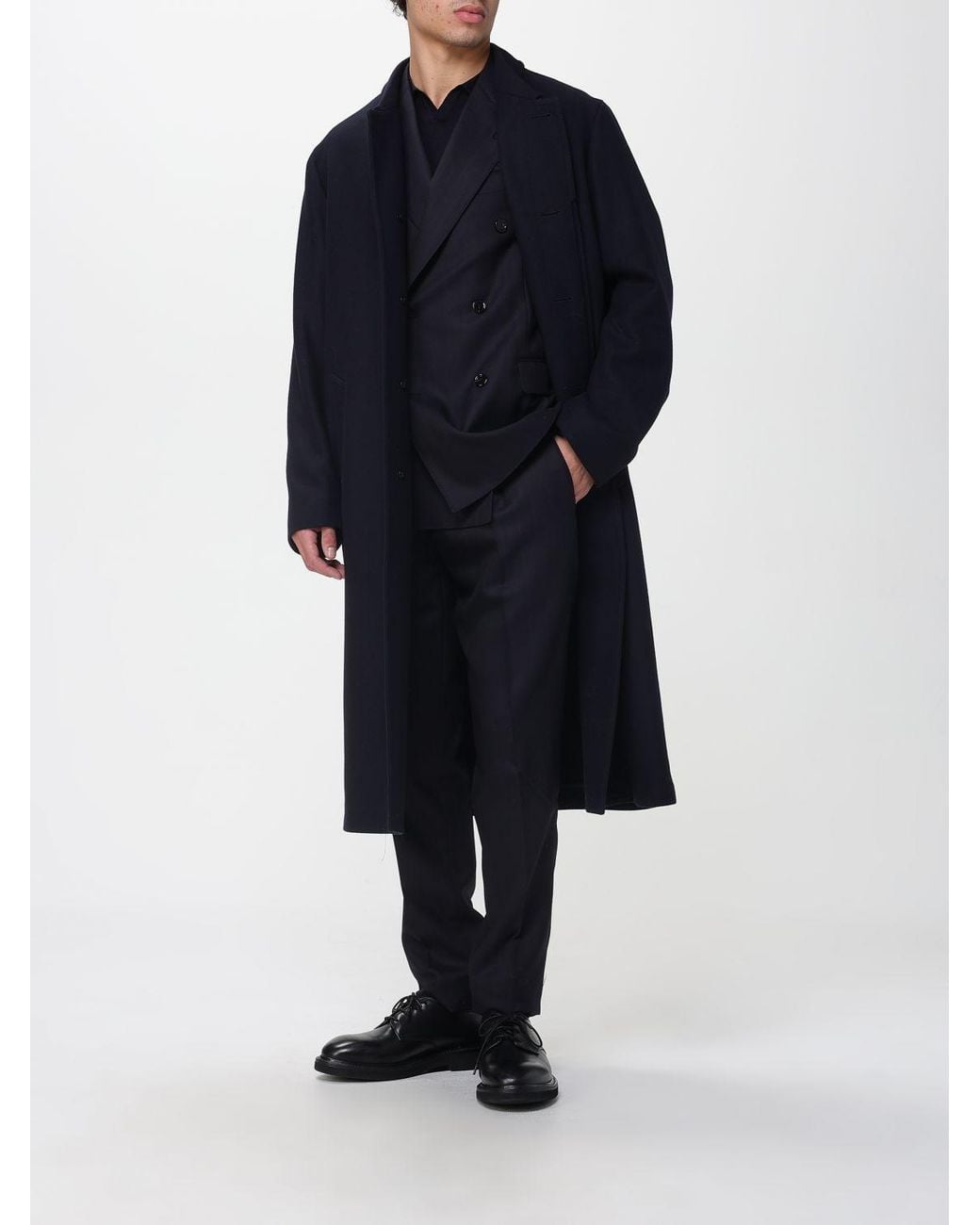 Boglioli Blue Coat for men