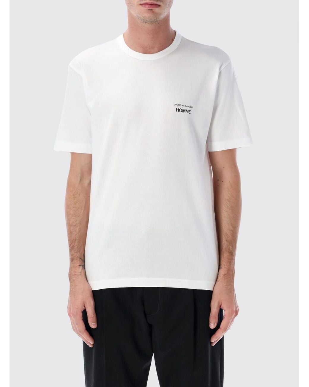 Comme des Garçons White Comme Des GarÇ Ons T-Shirt for men